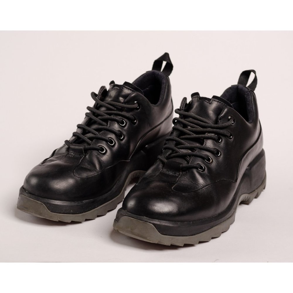 Camper Helix GORE-TEX Black Leather Platform Sneakers, Size 39 EU